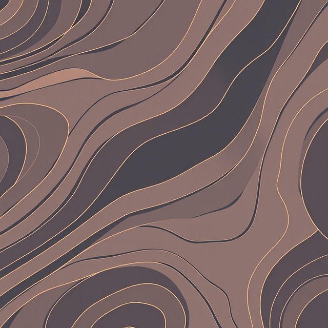 Free abstrac tlines brown seamless illustration
