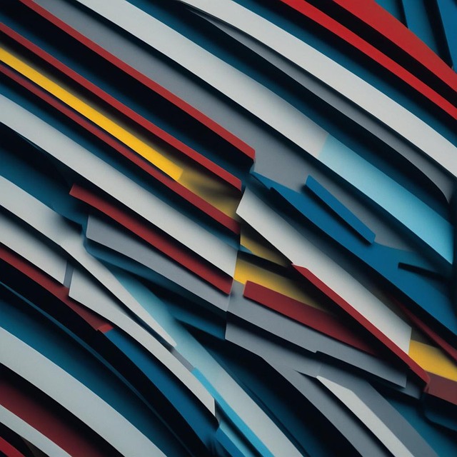 Linhas Abstratas, Design Plano