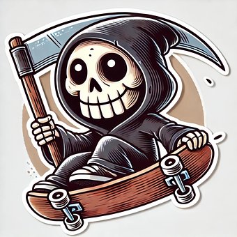Free Death Grim illustration and picture