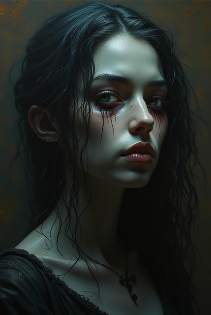 Free Woman Portrait illustration and picture