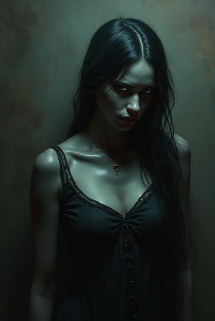 Free Woman Portrait illustration and picture
