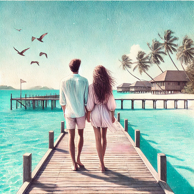 Free Love Romance illustration and picture