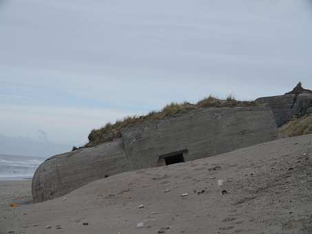 Bunker, Hav, Historie, Forbi, Sand