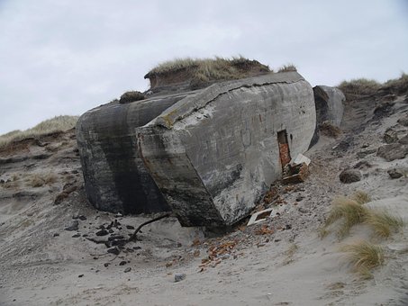 Bunker, Hav, Historie, Forbi, Sand