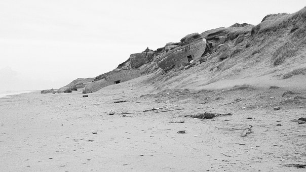 Bunker, Hav, Historie, Forbi, Sand