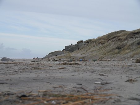 Bunker, Hav, Historie, Forbi, Sand