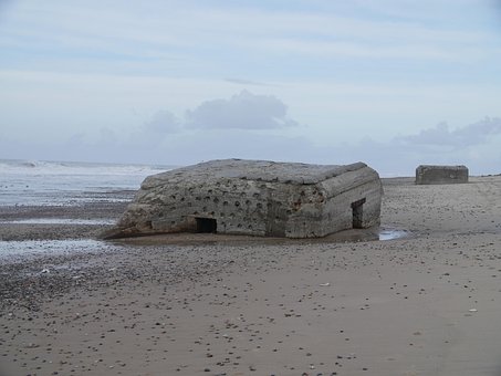 Bunker, Hav, Historie, Forbi, Sand
