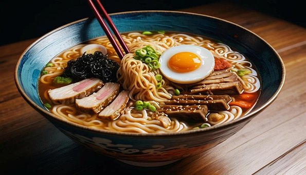 Ramen, Macarrão, Sopa, Comida, Asiática