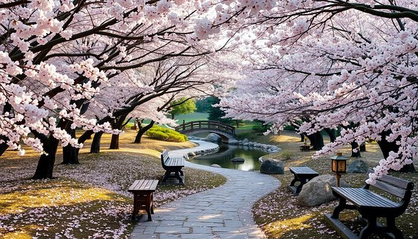 Sakura, Japão, Primavera, Flores