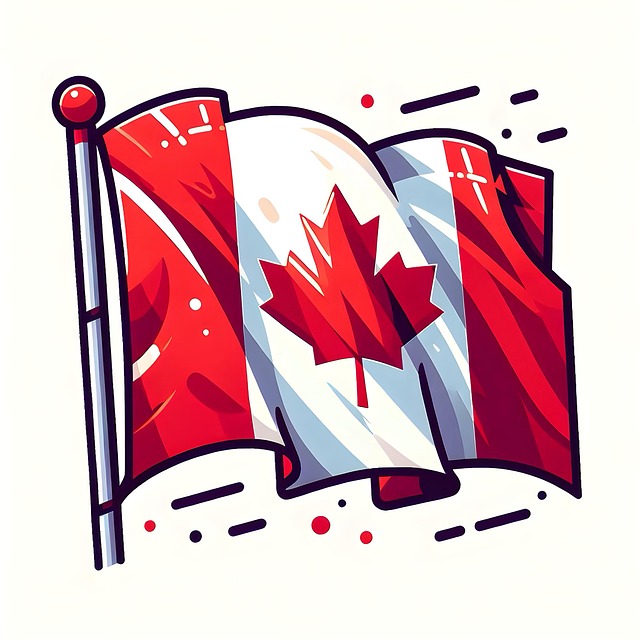 Free canadian flag canada illustration