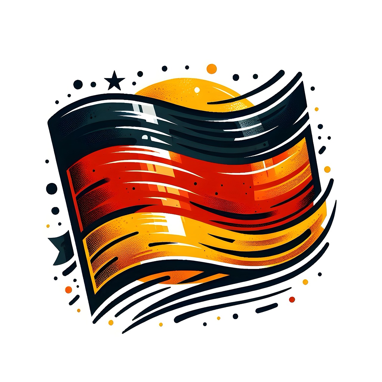 Download Germany, Flag, German. Royalty-Free Stock Illustration Image ...