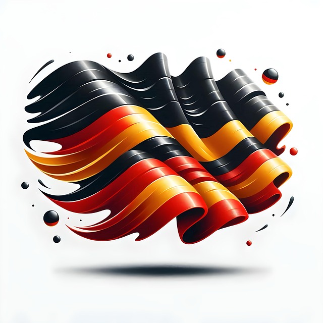 Bandiera Germania Gigante 150x250 Cm – Per Esterno, Resistente Alle Intemperie, Con Occhielli, 100% Poliestere
