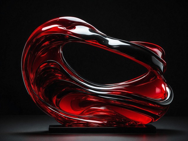 Free glass sculpture artwork illustration