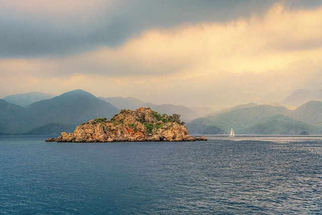 Meer, Insel, Ozean, Wasser, Natur