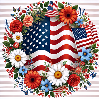 Bandera, Ee Uu, Americano, America