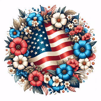 Vlag, Vs, Amerikaans, Amerika