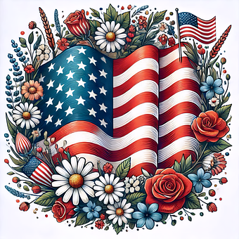 Bandera, Ee Uu, Americano, America