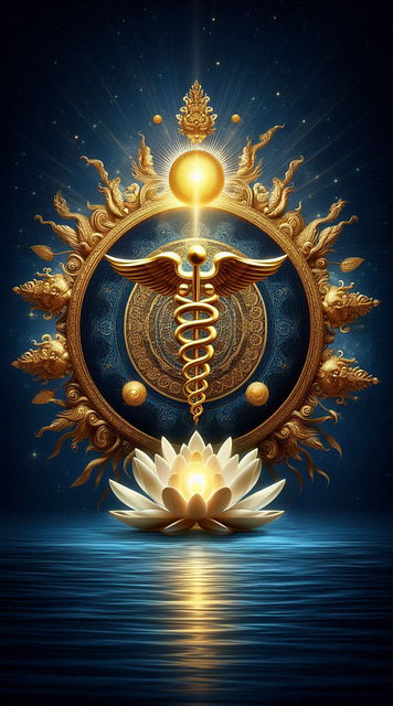 Free Caduceu Ouro illustration and picture