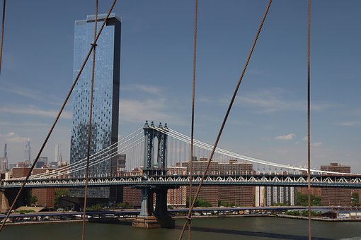 Manhattan, New York, Brug, Wolkenkrabber