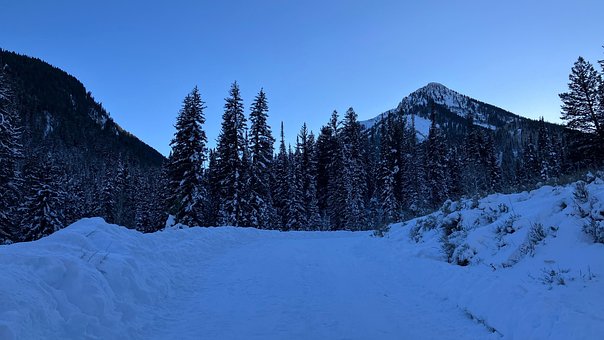 Free Mountains Winter photo and picture