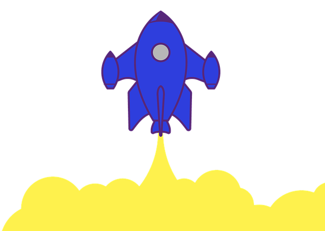 Free spaceship spacecraft rocket illustration
