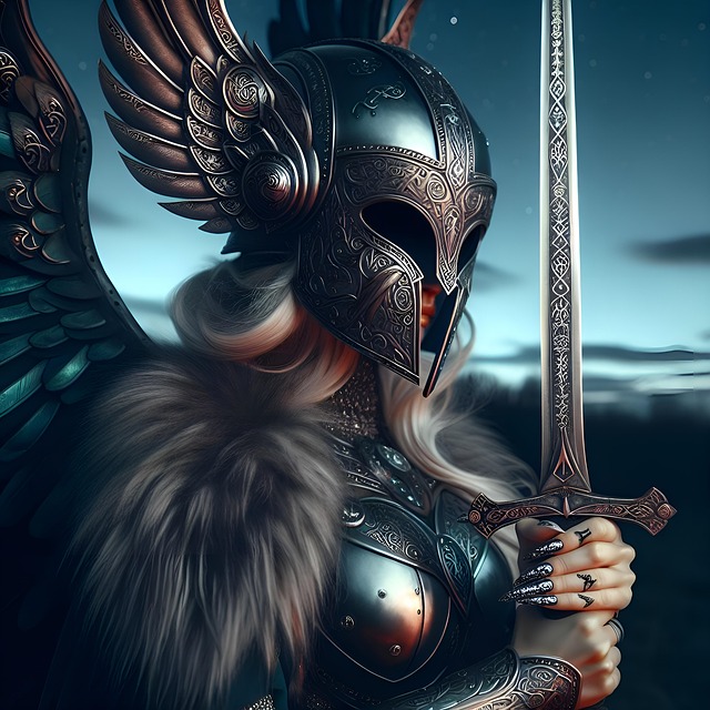 Valquiria, Девушка, Воин, Fantasía