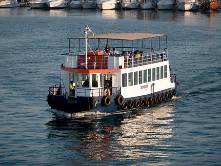 Паром, Перевозить, Лодка, Море, Морской