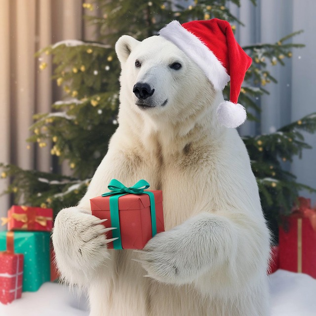 Free ai generated ice bear bear illustration