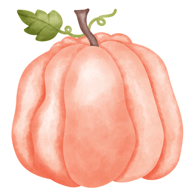 Free pumpkin halloween autumn illustration