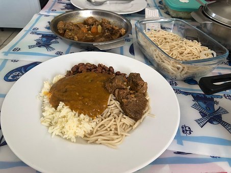 Lebensmittel, Mittagessen, Reis
