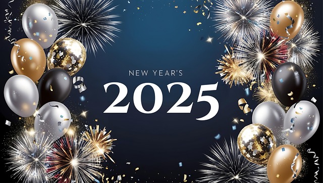 Free New Year 2025 illustration and picture