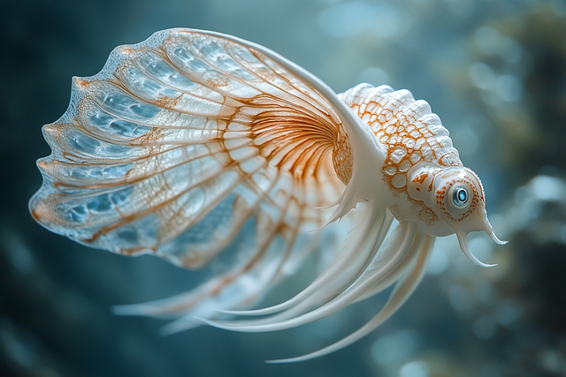 Free alien animal sea creature illustration