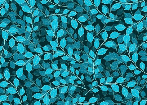 Free Leaves Pattern vector and picture