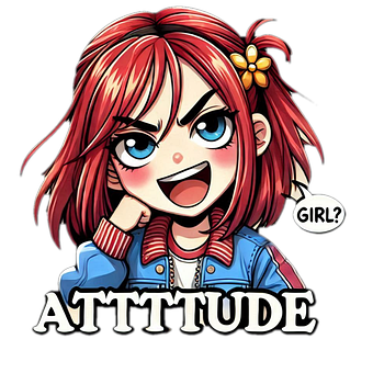 Free Girl Attitude illustration and picture