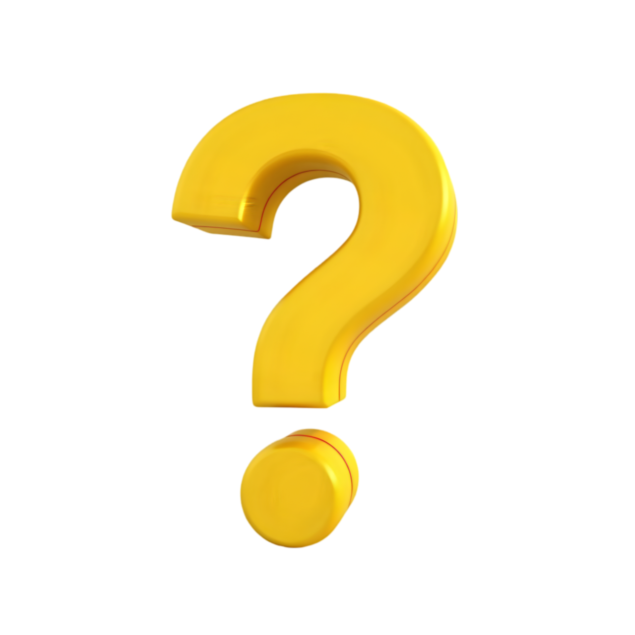 Download Yellow Question Mark 3D Question Mark Question Symbol 