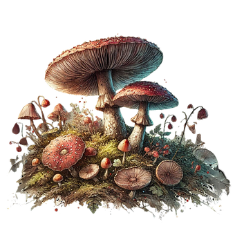 Free Ai Generated Woodland Haven illustration and picture