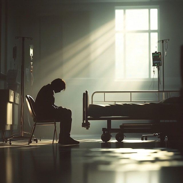 Free ai generated solitude hospital illustration