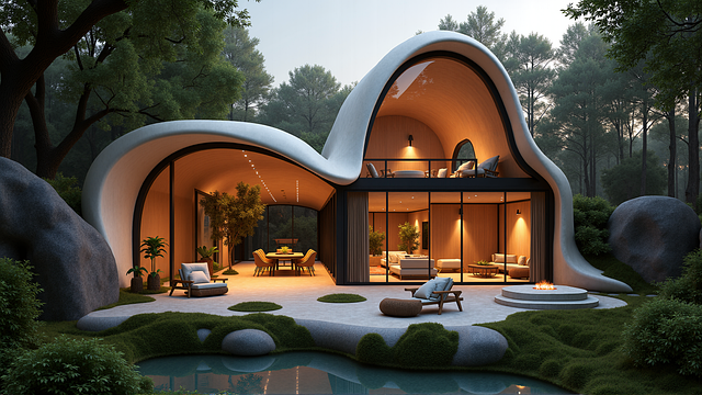 Ai Generado, Moderno, Arquitectura