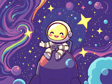 Free Astronaut Cute illustration and picture