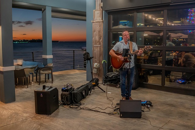 Free Entertainer Sunset photo and picture