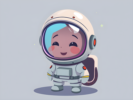 Free Ai Generated Astronaut illustration and picture