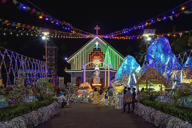 Free Church Christmas photo and picture