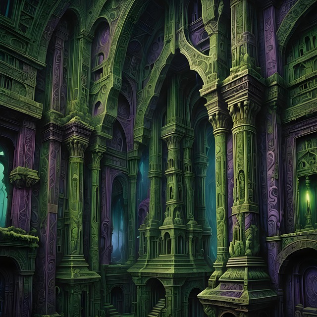 Free castle architecture building illustration