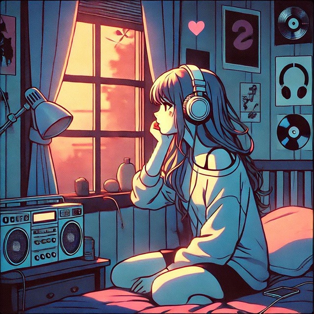Lofi, Elsker, Musik, Chill, Animation