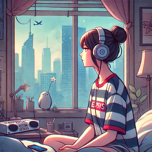 Lofi, Elsker, Musik, Chill, Animation