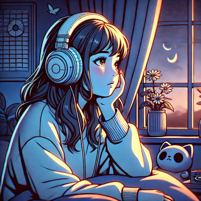 Lofi, Elsker, Musik, Chill, Animation