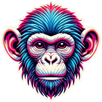 Free Monkey Icon illustration and picture