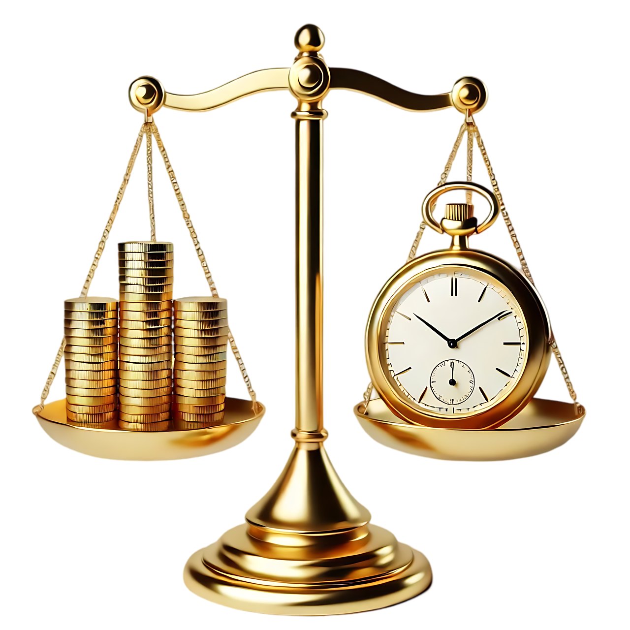 Download Scales, Time, Money. Royalty-Free Stock Illustration Image ...