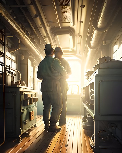 Free Ship Galley ai generated image and illustration