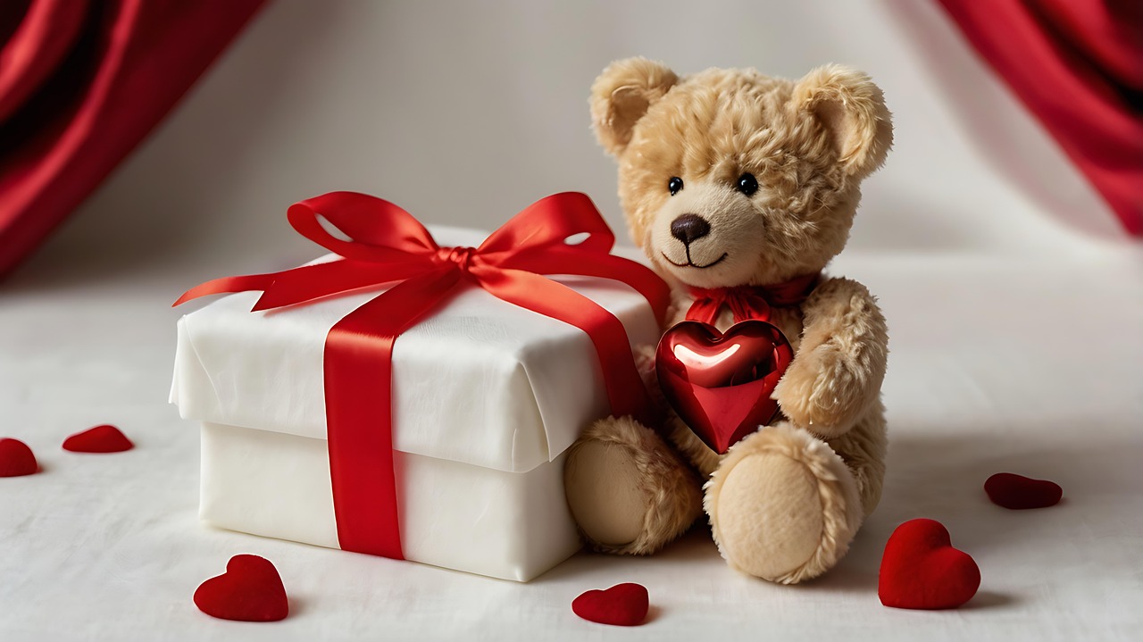 Download Teddy Bear, Valentine'S Day, Love. Royalty-Free Stock ...